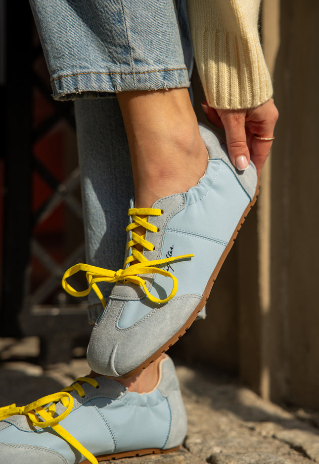 Sneakersy  skórzane damskie BIG STAR  TT274601