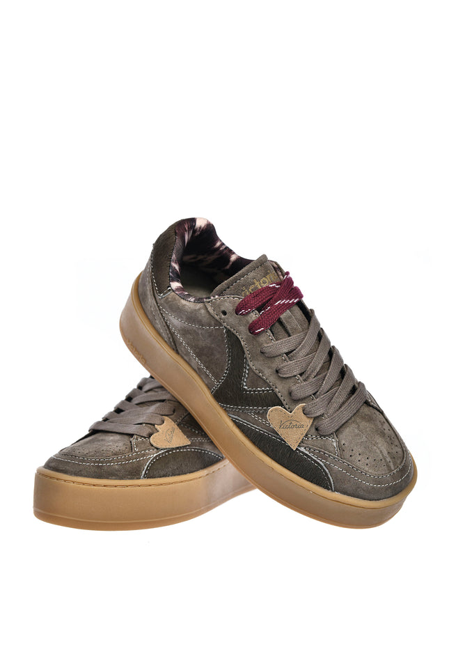Sneakersy damskie Victoria 1265105-KAKI
