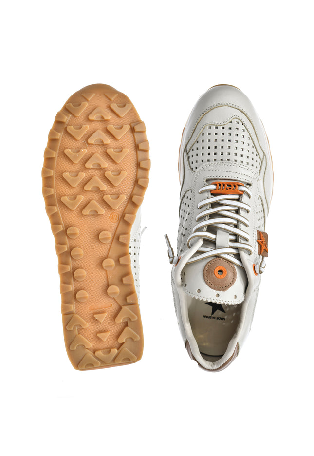Sneakersy męskie Cetti C-848 V26 NATURE OFF WHITE-CUERO