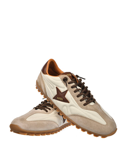 Sneakersy męskie Cetti C-1409 INV27 OFF WHITE