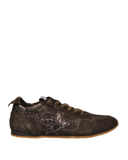 Sneakersy damskie Cetti C-1409 SRA INV27 COFFEE