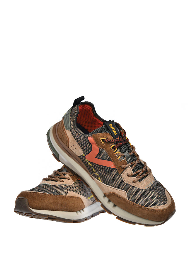 Sneakersy męskie Victoria 8811107-MARRON