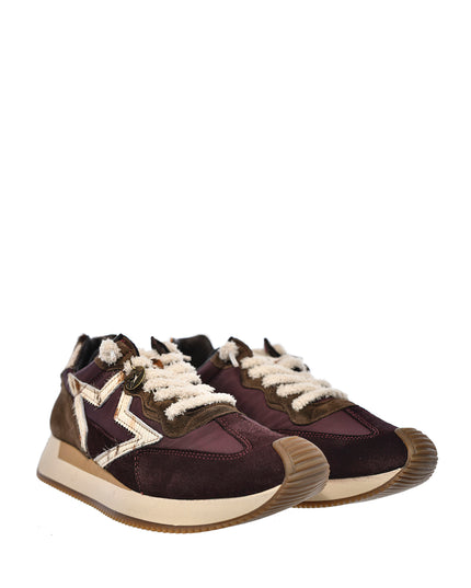Sneakersy damskie Cetti C-1375 SRA INV27 BURDEOS