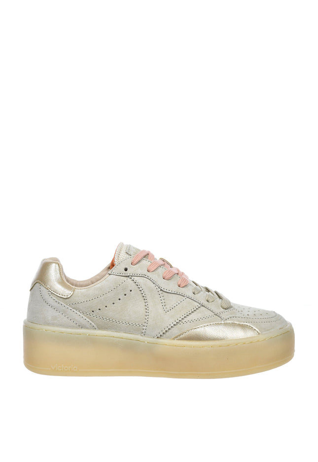 Sneakersy damskie Victoria 1265100 BEIGE