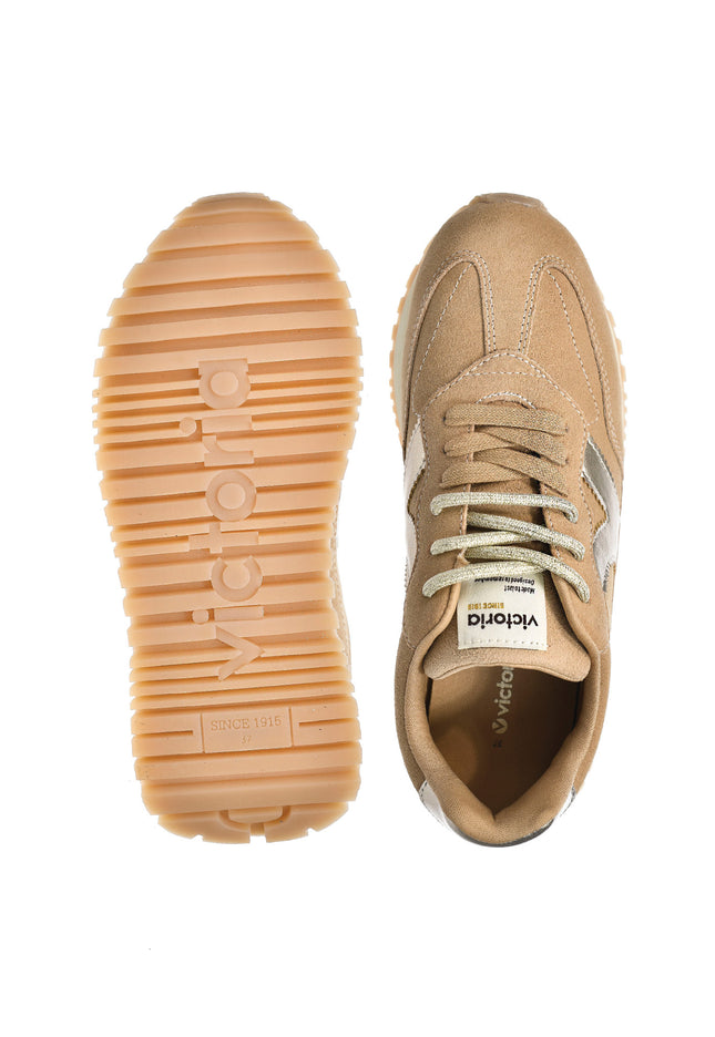 Sneakersy damskie Victoria 1157118-BEIGE
