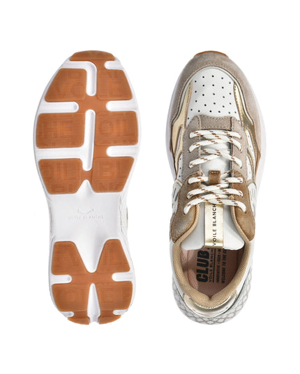 Sneakersy damskie Voile Blanche 2019817 01 4E42 CLUB 122 PERFY.