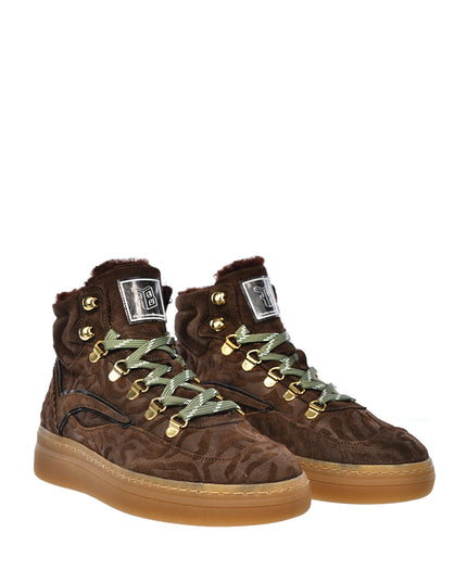 Botki Damskie Floris Van Bommel SFW-10175-21-01 -Dark Brown