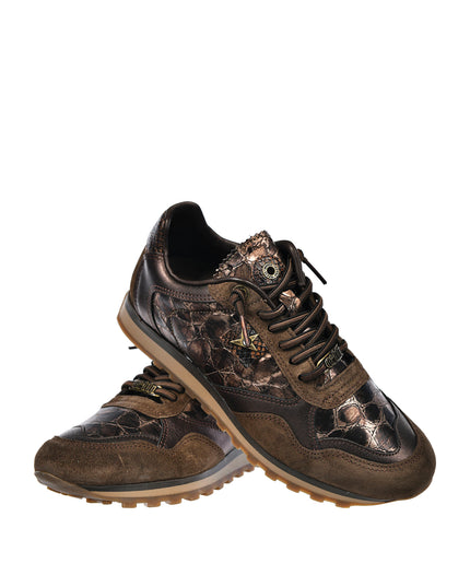 Sneakersy damskie Cetti C-848 SRA INV27 BROWN