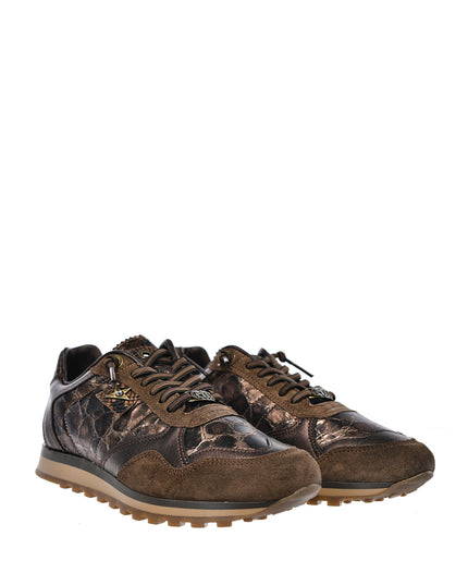 Sneakersy damskie Cetti C-848 SRA INV27 BROWN