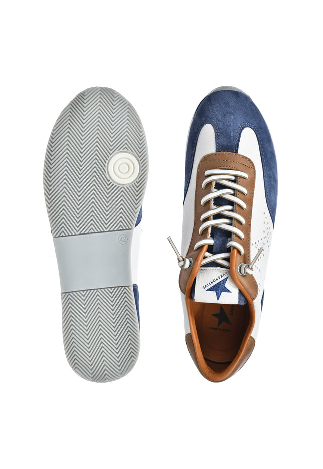 Sneakersy męskie Cetti C-1381 V26 ANTE- NATURE NAVY