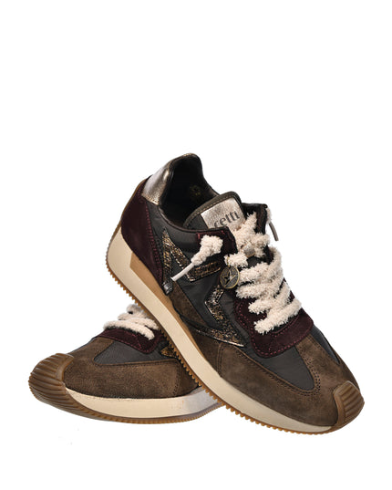 Sneakersy damskie Cetti C-1375 SRA INV27 COFFEE