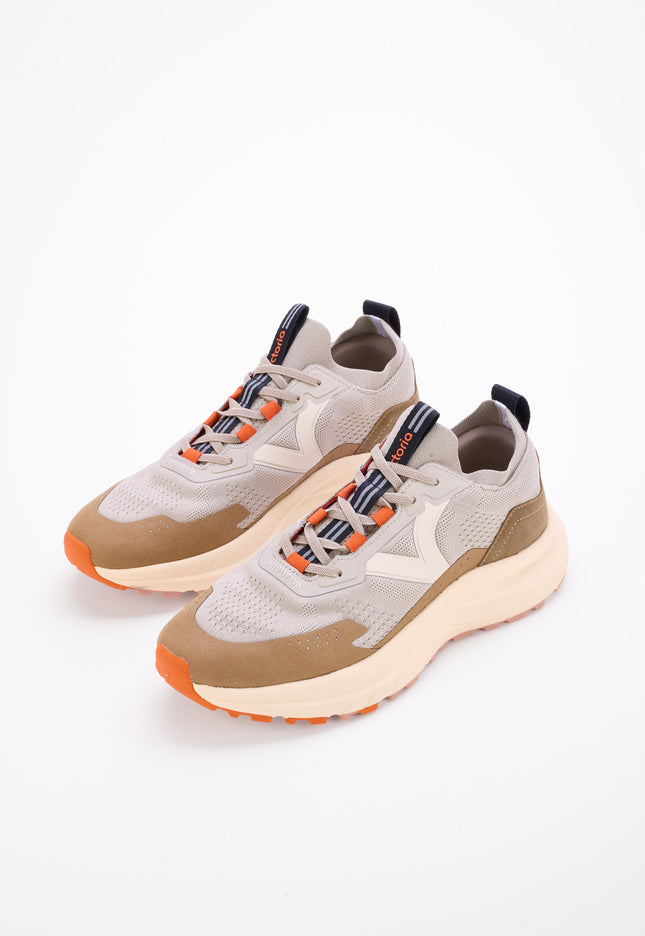 Sneakersy męskie Victoria 8815100 TAUPE