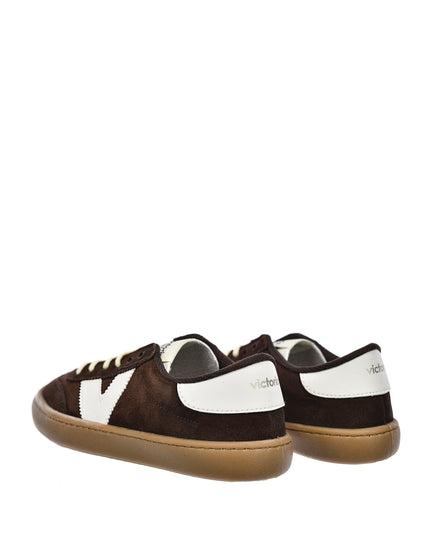 Sneakersy damskie barefoot Victoria 1186103 CHOCOLATE